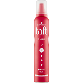 Taft Shine, piankowe lakier do włosów o mega mocnej fixacji, siła fixacji 4, 200 ml