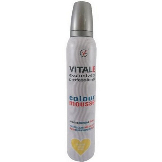 Vitale Exclusively Professional barvící pěnové tužidlo s vitaminem E Blonde - Blond 200 ml
