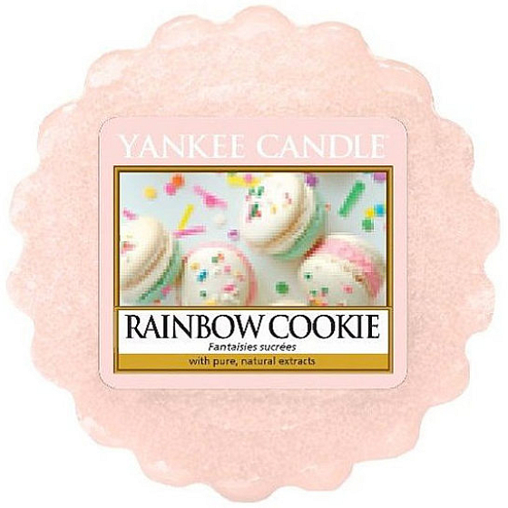 Yankee Candle Rainbow Cookie - Duhové makronky vonný vosk do aromalampy 22 g