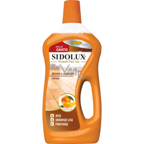 Sidolux Premium Floor Care na plovoucí a drewniane podłogi Olejek pomarańczowy, 1 l