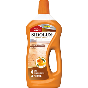 Sidolux Premium Floor Care na plovoucí a drewniane podłogi Olejek pomarańczowy, 1 l