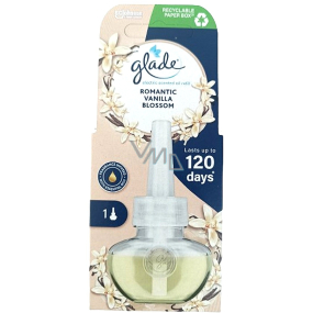 Glade Electric Scented Oil Romantyczny Kwiat Wanilii tekutá náplň do elektrického osvěžovače vzduchu 20 ml Glade Electric Scented Oil Romantyczny Kwiat Wanilii tekutá náplň do elektrického osvěžovače vzduchu 20 ml