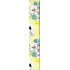 Ditipo Dárkový balicí papír 70 x 200 cm žlutý s modrobílými květy