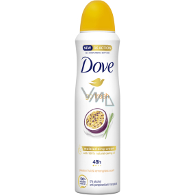Dove Go Fresh Marakuja & Citronová tráva 48h antiperspirant deodorant sprej pro ženy 150 ml Dove Go Fresh Marakuja & Citronová tráva 48h antiperspirant deodorant sprej pro ženy 150 ml