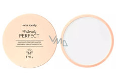 Miss Sporty Naturally Perfect puder kompaktowy 001 Przezroczysty 10 g