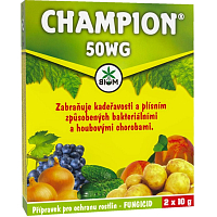 Fungicid Champion Biom 50WG preparat do ochrony roślin, 2x10 g
