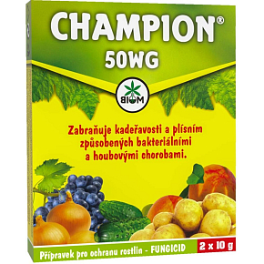Fungicid Champion Biom 50WG preparat do ochrony roślin, 2x10 g