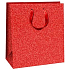 Ditipo Torba prezentowa 20 x 8 x 20 cm Czerwona