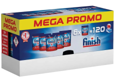 Finish PowerBall All in 1 Max Regular Mega box tablety do myčky 6 x 20 kusů