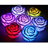 Max Elektrická svíčka na baterie Led Novelty Lamp ve tvaru květu měnící barvy 8 x 5,5 cm 1 kus