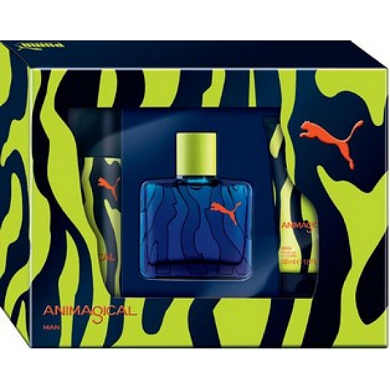Puma Animagical for Men toaletní voda 25 ml + sprchový gel 50 ml + deodorant sprej 50 ml, dárková sada