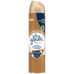 Glade Sensual Sandalwood & Jasmine - Drewno sandałowe i jaśmin odświeżacz powietrza spray 300 ml