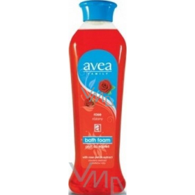 Avea Family Rose krémová pěna do koupele 1 l