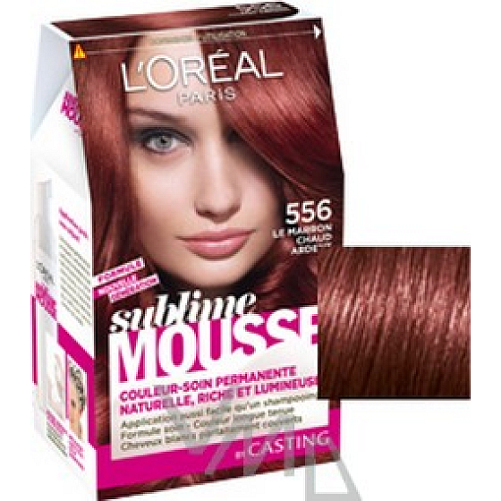 Loreal Paris Sublime Mousse barva na vlasy 556 vášnivá mahagonová