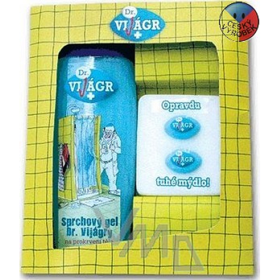 Bohemia Gifts Dr. ViJágry sprchový gel 300 ml + toaletní mýdlo 35 g, kosmetická sada
