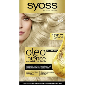 Syoss Oleo Intense farby do włosów, 9-10 jasny blond 50 ml