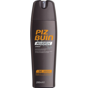 Piz Buin Allergy Sensitive SPF30 mléko na opalování sprej 200 ml