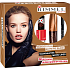 Rimmel London Wonderfull Argan Oil řasenka 003 Extreme Black 11 ml + Scandaleyes Micro Liner oční linky fix 001 Black 1,1 ml + 60 Seconds lak 300 Glaston-berry 8 ml, kosmetická sada