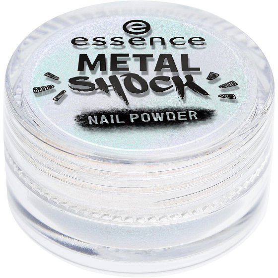 Essence Metal Shock Nail Powder pigment na nehty 06 Be My Little Mermaid 1 g