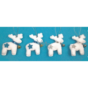 Sobi plyšoví na zavěšení 6 cm, 4 kusy v sáčku