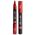 Posca Uniwersalny akrylowy marker 0,7 - 1 mm Czerwony PC-1M