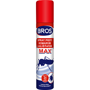 Bros Max spray przeciw komarom i kleszczom, 90 ml