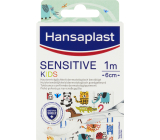 Hansaplast Sensitive Kids plastry dla dzieci do wrażliwej skóry, 10 szt.
