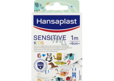 Hansaplast Sensitive Kids plastry dla dzieci do wrażliwej skóry, 10 szt.