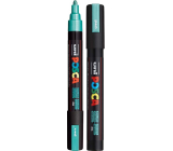 Posca Uniwersalny akrylowy pisak 1,8 - 2,5 mm Metaliczny zielony PC-5M
