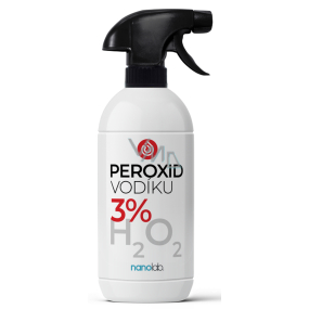 Nanolab Perhydrol 3% do gospodarstwa domowego 500 ml rozpylacz