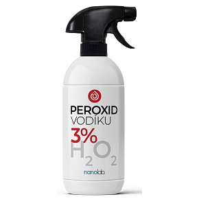 Nanolab Perhydrol 3% do gospodarstwa domowego 500 ml rozpylacz