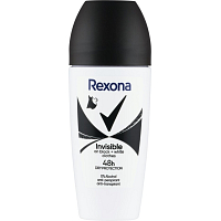 Rexona Invisible Black & White kulkowy antyperspirant 50ml