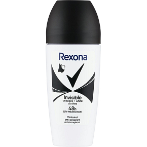 Rexona Invisible Black & White kulkowy antyperspirant 50ml