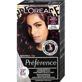 Loreal Paris Préférence trwała farba do włosów 4.261 Dark Purple