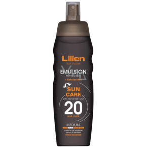 Lilien Sun Active Emulsion SPF20 wodoodporna emulsja spray do opalania 200 ml