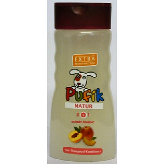 Mika Pufík Natur 2v1 kondicionér + šampon na vlasy pro děti 300 ml