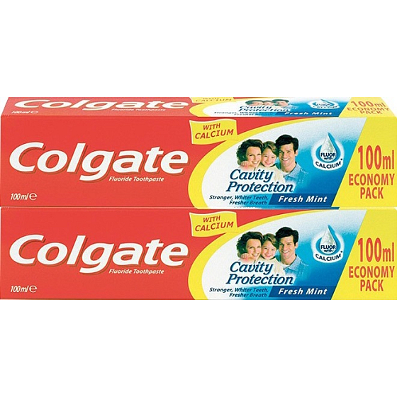 Colgate Cavity Protection zubní pasta Duo 2 x 100 ml