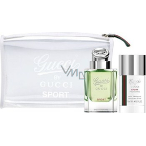 Gucci by Gucci pour Homme Sport toaletní voda 90 ml + deodorant stick 75 ml, dárková sada