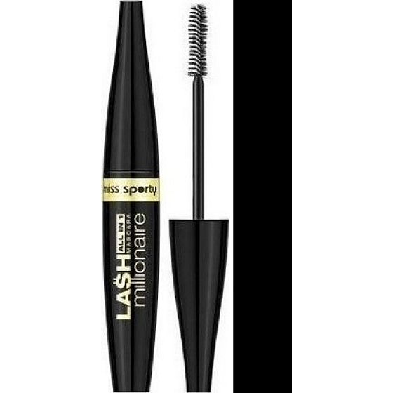 Miss Sporty Lash Millionaire All In One řasenka 001 Extra Black 8,5 ml