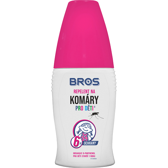 Bros Repelentny środek przeciwko komarom dla dzieci od 1 roku 50 ml