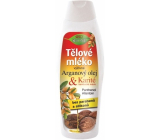 Bione Cosmetics Olej arganowy & Masło shea nawilżające mleko do ciała dla wszystkich typów skóry 500 ml