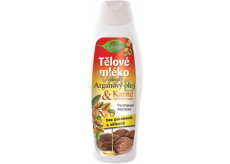 Bione Cosmetics Olej arganowy & Masło shea nawilżające mleko do ciała dla wszystkich typów skóry 500 ml