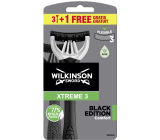 Wilkinson Xtreme 3 Black Edition maszynka do golenia dla mężczyzn 4 sztuki
