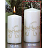 Lima Andělé trubači svíčka perlová válec 60 x 120 mm 1 kus