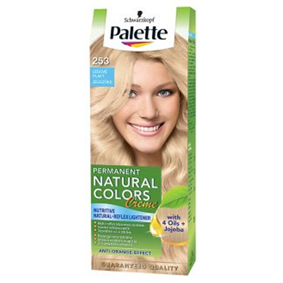 Schwarzkopf Palette Permanent Natural Colors barva na vlasy 253 Ledově plavý