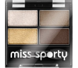 Miss Sporty Studio Colour Quattro cieni do oczu 413 100% Golden 3,2 g