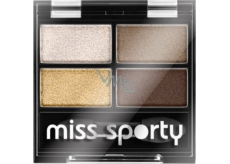 Miss Sporty Studio Colour Quattro cieni do oczu 413 100% Golden 3,2 g