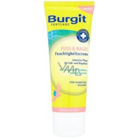 Burgit Footcare Zvláčňující krém na nohy a nehty 75 ml