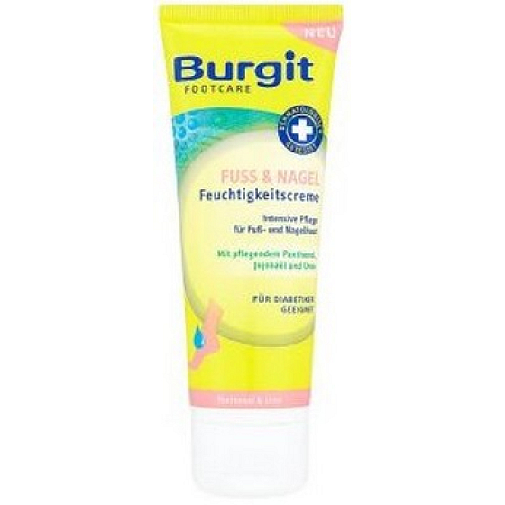 Burgit Footcare Zvláčňující krém na nohy a nehty 75 ml