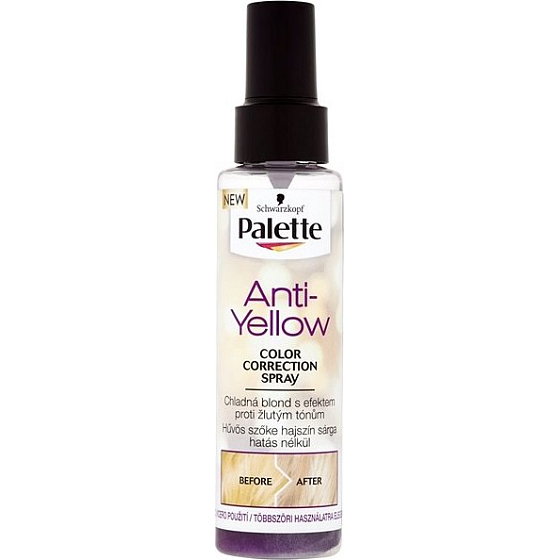 Schwarzkopf Palette Deluxe Anti-Yellow sprej proti žlutým tónům 100 ml